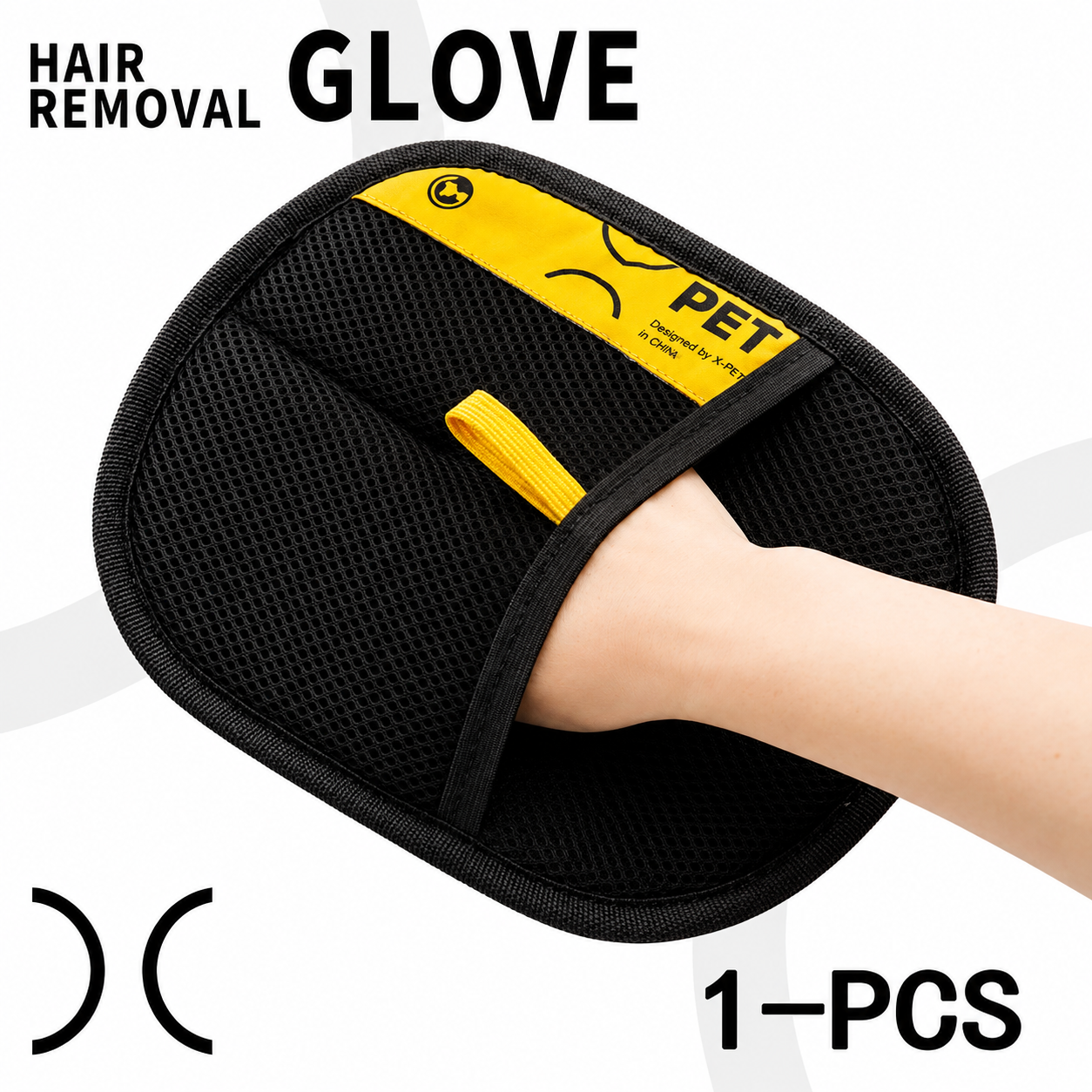 ElectroStatic Pet Hair Remover Glove – Reusable Fur & Lint Cleaner