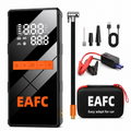 Portable 1200A Car Jump Starter with Air Compressor – 150 PSI Smart Tire Inflator