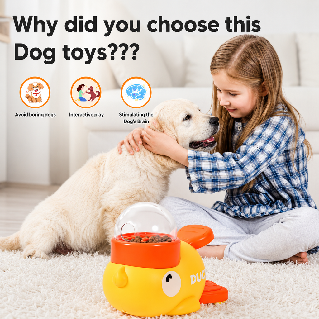 Interactive Treat Dispensing Toy for Dogs & Cats