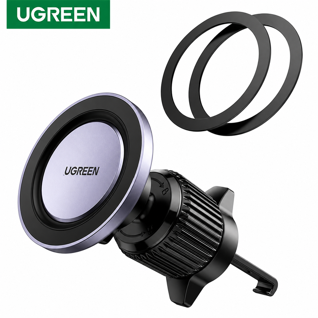 Premium MagSafe Magnetic Car Phone Holder – 360° Air Vent Mount