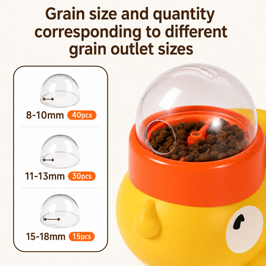 Interactive Treat Dispensing Toy for Dogs & Cats