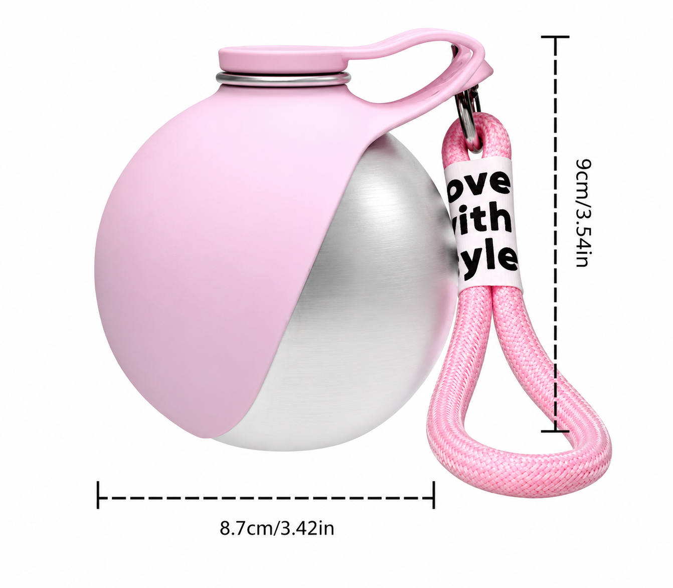 PetBottle™ Portable Water Bottle for Dogs & Cats – 304 Stainless Steel | 285ml