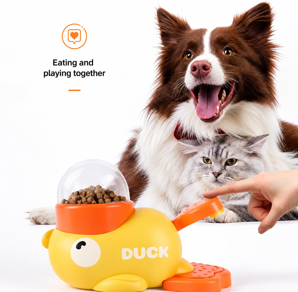 Interactive Treat Dispensing Toy for Dogs & Cats