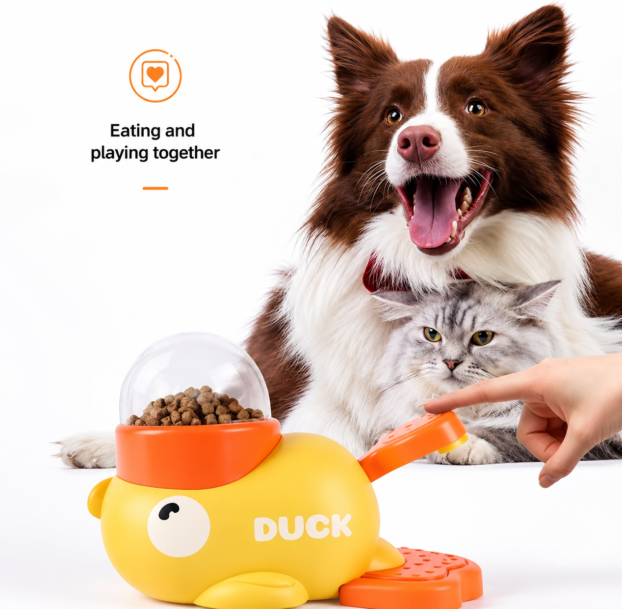 Interactive Treat Dispensing Toy for Dogs & Cats