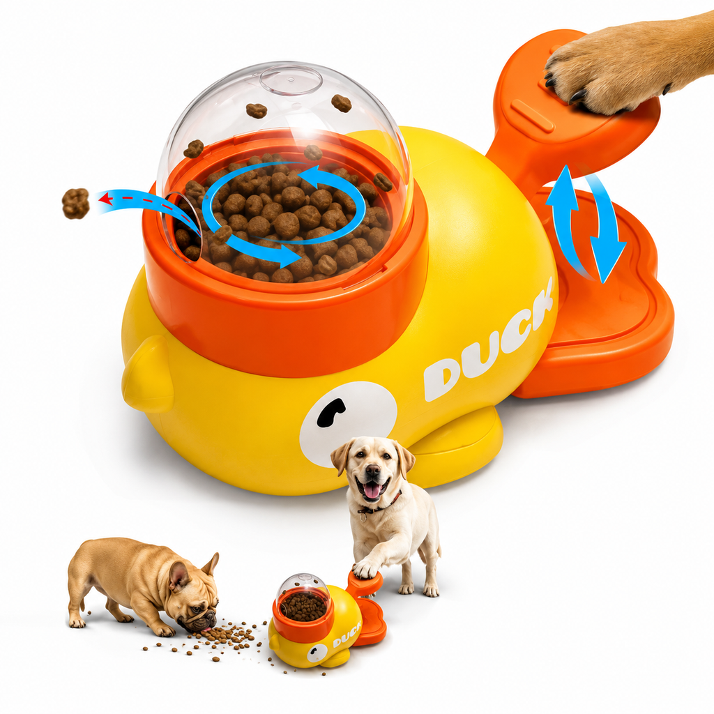 Interactive Treat Dispensing Toy for Dogs & Cats