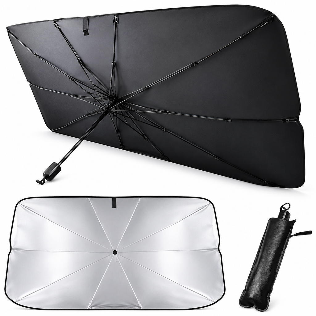 FoldShield™ Car Windshield Sunshade Umbrella
