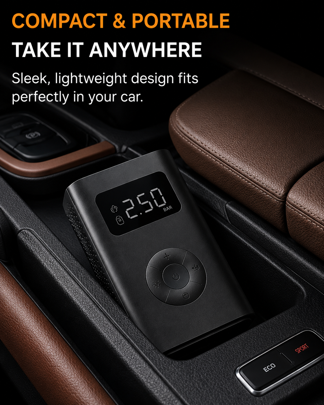 AeroPump™ – Smart Portable Air Compressor