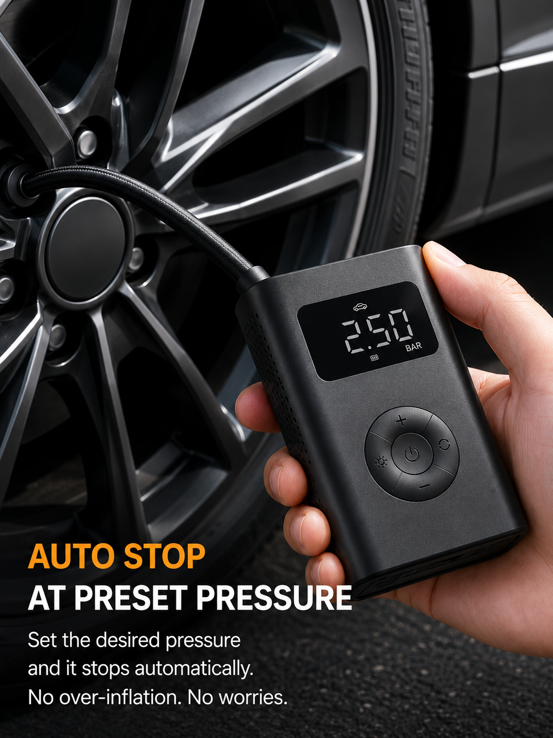 AeroPump™ – Smart Portable Air Compressor