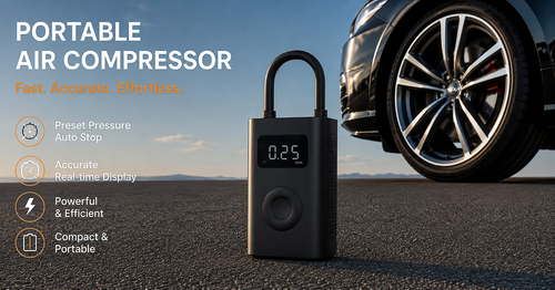 AeroPump™ – Smart Portable Air Compressor