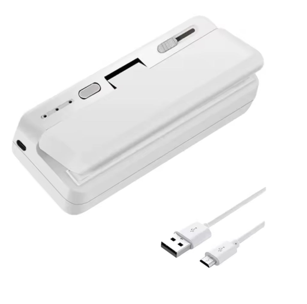 Rechargeable Mini Bag Sealer & Cutter for Food Storage